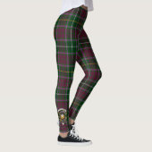 Leggings Ecosse Clan Carruthers Crest Tartan Femmes (Droite)