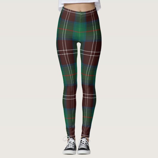 Leggings Ecosse Clan Chisholm Chasse Tartan antique Femmes (Devant)