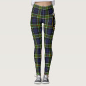 Leggings Ecosse Clan Colquhoun Crest Tartan Femmes Leging (Devant)