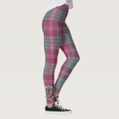 Leggings Ecosse Clan Crawford Ancienne Crest Tartan Femmes (Droite)