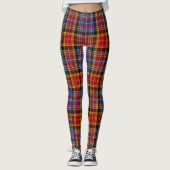 Leggings Ecosse Clan Dalrymple Tartan Orginal Femmes (Devant)