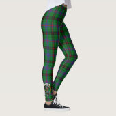 Leggings Ecosse Clan Davidson Crest moderne Tartan Femmes (Droite)