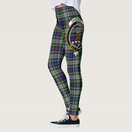 Leggings Ecosse Clan Davidson de Tulloch (Gauche)