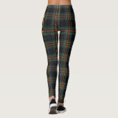 Leggings Ecosse Clan Denniston Crest Tartan Femmes Leging (Dos)