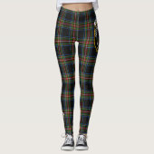 Leggings Ecosse Clan Denniston Crest Tartan Femmes Leging (Devant)