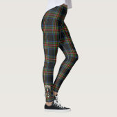Leggings Ecosse Clan Denniston Crest Tartan Femmes Leging (Droite)