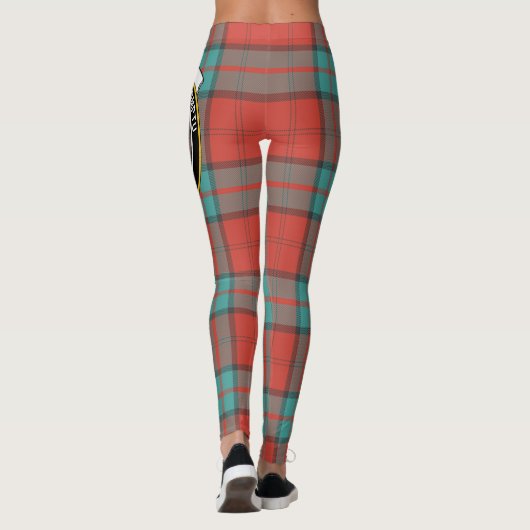 Leggings Ecosse Clan Dunbar Ancienne Cimier Femmes Tartan (Dos)