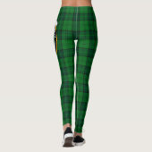 Leggings Ecosse Clan Dunbar Chasse Crest Tartan Femmes (Dos)