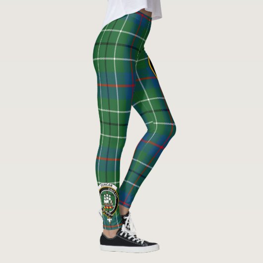 Leggings Ecosse Clan Duncan Ancienne Cimier Tartan Femmes (Droite)