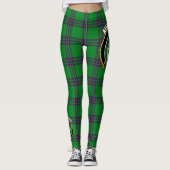 Leggings Ecosse Clan Elphinstone Chasse Crest Tartan (Devant)