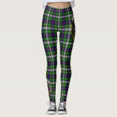 Leggings Ecosse Clan Farquharson Crest Tartan Femmes (Devant)