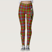 Leggings Ecosse Clan Forrester Crest Tartan Femmes Leging (Devant)