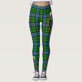 Leggings Ecosse Clan Forsyth Moderne Crest Tartan Femmes (Devant)