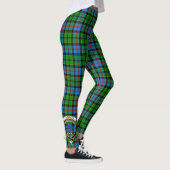 Leggings Ecosse Clan Forsyth Moderne Crest Tartan Femmes (Droite)