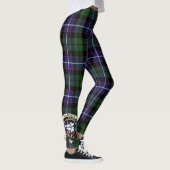 Leggings Ecosse Clan Galbraith Crest Tartan Femmes Leging (Droite)