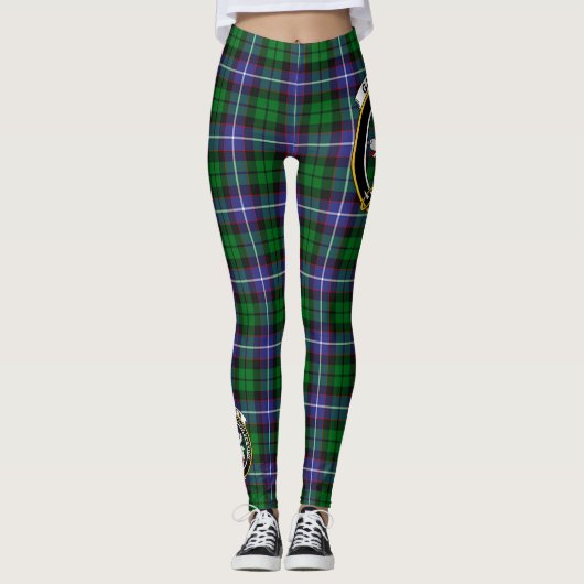 Leggings Ecosse Clan Galbraith Moderne Crest Tartan Femmes (Devant)