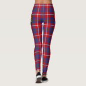 Leggings Ecosse Clan Galloway District Crest Tartan Women (Dos)