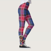 Leggings Ecosse Clan Graham De Menteith Pink Crest Tartan (Droite)