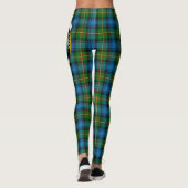 Leggings Ecosse Clan Grant Chasse Crest Tartan Femmes (Dos)