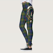 Leggings Ecosse Clan Gunn Crest moderne Tartan Femmes (Gauche)