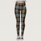 Leggings Ecosse Clan Gunn Patinée Crest Tartan Femmes (Devant)