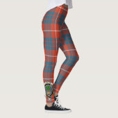Leggings Ecosse Clan Hamilton Ancienne Crest Tartan Femmes (Droite)