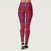 Leggings Ecosse Clan Hamilton Moderne Crest Tartan Femmes (Dos)