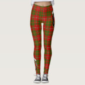 Leggings Ecosse Clan Hay Ancienne Crête Tartan Femmes (Devant)
