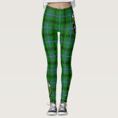 Leggings Ecosse Clan Henderson Ancienne Crête Tartan Femmes (Devant)