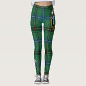 Leggings Ecosse Clan Henderson Crest Tartan Femmes Leging (Devant)