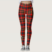 Leggings Ecosse Clan Innes Moderne Crest Tartan Femmes (Devant)