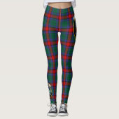 Leggings Ecosse Clan Jardine robe Crest Tartan Femmes (Devant)