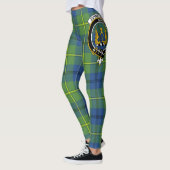 Leggings Ecosse Clan Johnston Ancienne Crest Tartan Femmes (Gauche)