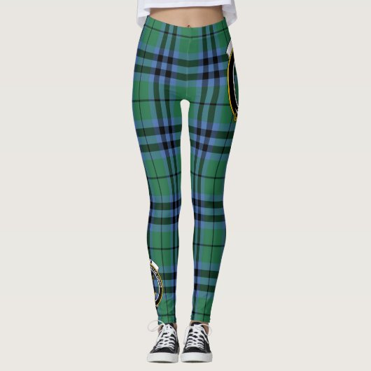 Leggings Ecosse Clan Keith Ancienne Crest Tartan Femmes (Devant)