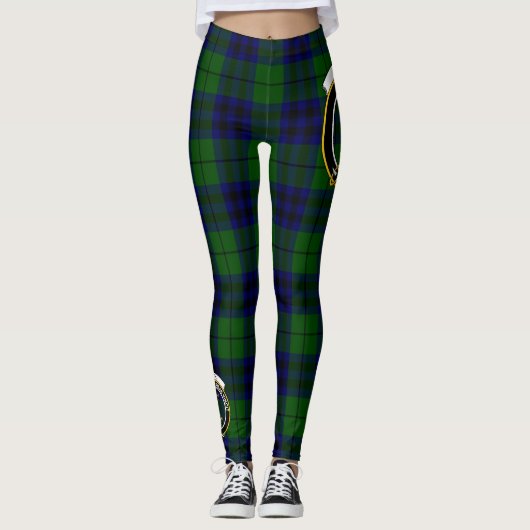 Leggings Ecosse Clan Keith Moderne Crest Tartan Femmes (Devant)