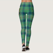 Leggings Ecosse Clan Kennedy Ancienne Crest Tartan Femmes (Dos)