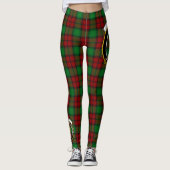 Leggings Ecosse Clan Kerr Moderne Crest Tartan Femmes (Devant)