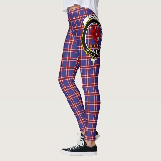 Leggings Ecosse Clan Laing de Archiestown Crest Tartan (Gauche)