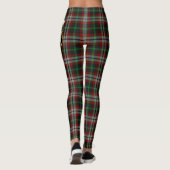 Leggings Ecosse Clan Lindsay Chasse Crest Tartan Femmes (Dos)
