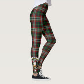Leggings Ecosse Clan Lindsay Chasse Crest Tartan Femmes (Droite)
