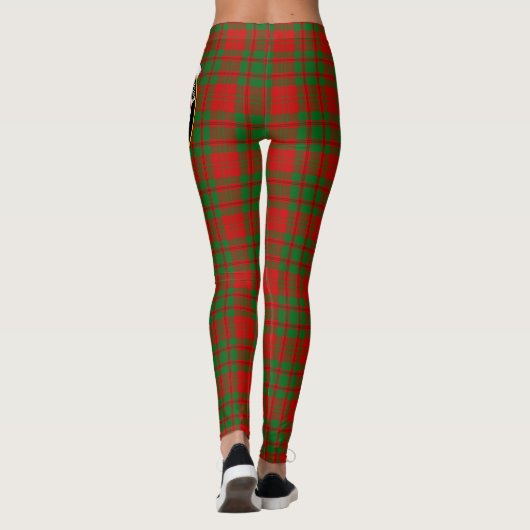 Leggings Ecosse Clan Livingstone Crest Tartan Femmes (Dos)