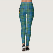Leggings Ecosse Clan Lockhart Ancienne Crête Tartan Femmes (Dos)