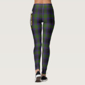 Leggings Ecosse Clan Lumsden Chasse Crest Tartan Femmes (Dos)