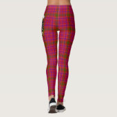 Leggings Ecosse Clan Lumsden de Clova Crest Tartan Femmes (Dos)