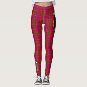 Leggings Ecosse Clan Lumsden de Clova Crest Tartan Femmes (Devant)