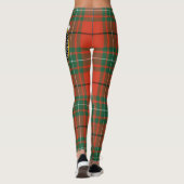 Leggings Ecosse Clan MacAulay Ancienne Crête Tartan Femmes (Dos)