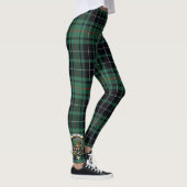 Leggings Ecosse Clan MacAulay Chasse Crest Tartan Femmes (Droite)