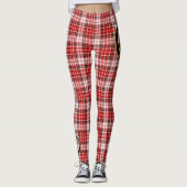 Leggings Ecosse Clan MacDougall robe Crest Tartan Femmes (Devant)