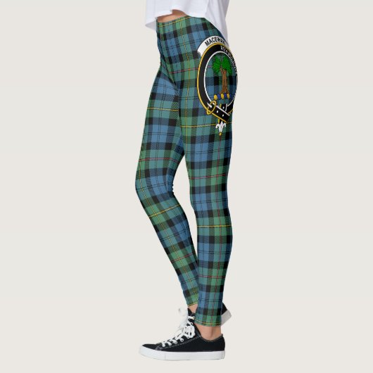 Leggings Ecosse Clan MacEwen Ancienne Crête Tartan Femmes (Gauche)