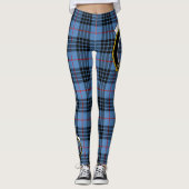 Leggings Ecosse Clan MacKie Ancienne Crête Tartan Femmes (Devant)